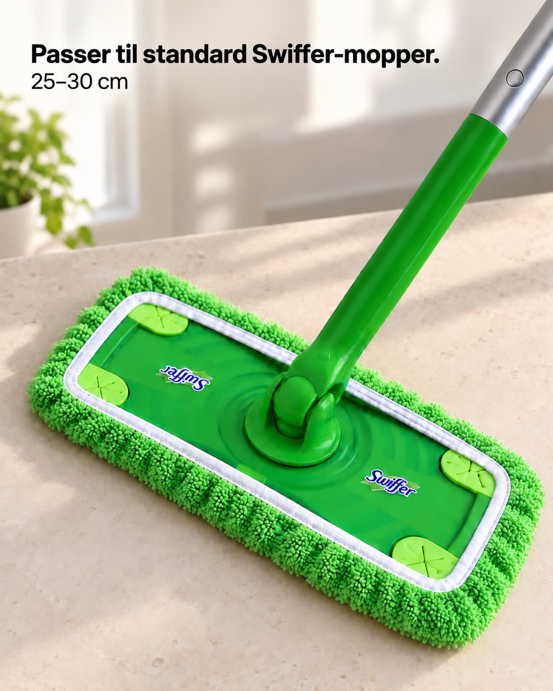 Gjenbrukbare moppekluter til Swiffer