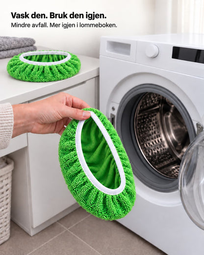 Gjenbrukbare moppekluter til Swiffer