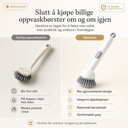 Hjemivo Roterende Oppvaskbørste
