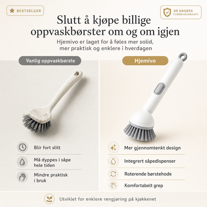 Hjemivo Roterende Oppvaskbørste