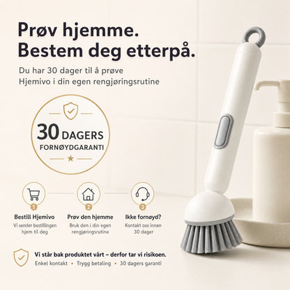 Hjemivo Roterende Oppvaskbørste
