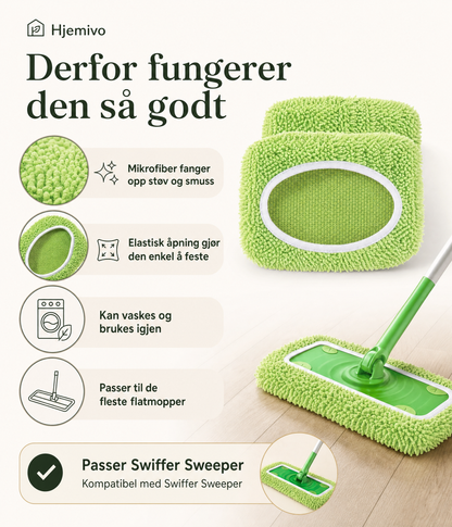 Hjemivo Gjenbrukbare Moppekluter